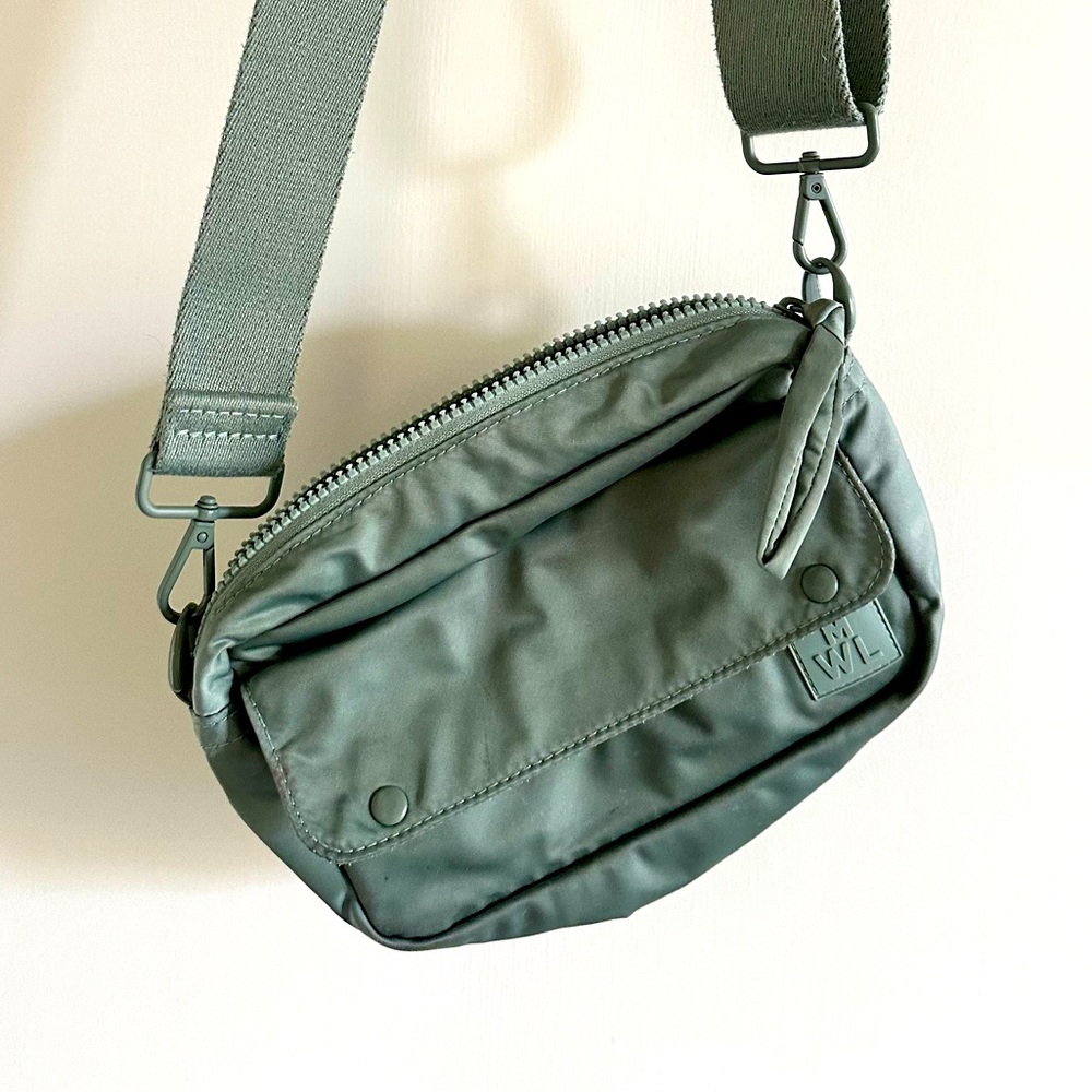 Madewell crossbody the (re)sourced camera bag - frosted willow